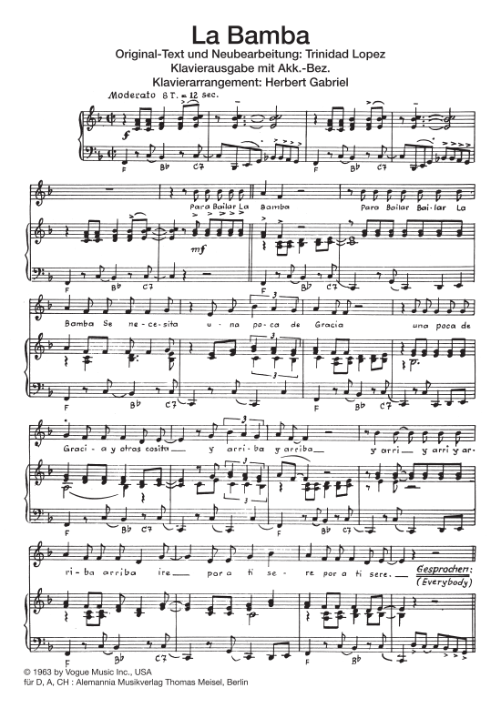 Produktbild zu: La BambaTrini Lopez