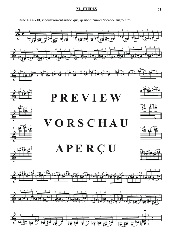 gallery: 40 Études for Violin , , (Geige Solo)