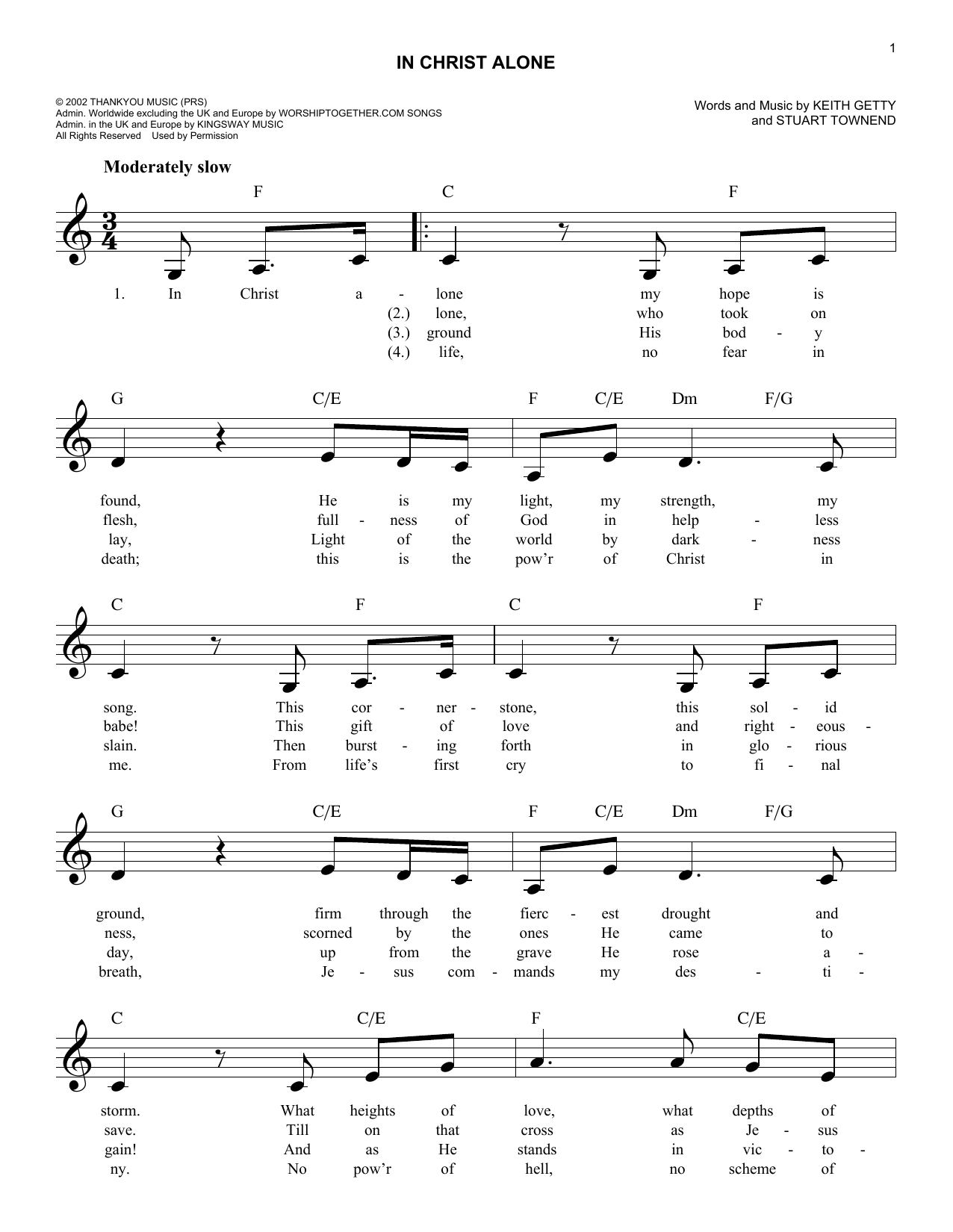 Produktbild zu: In Christ Alone