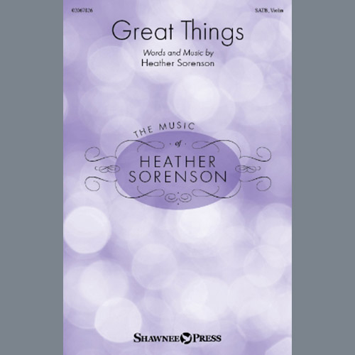 Product picture to: Great Things