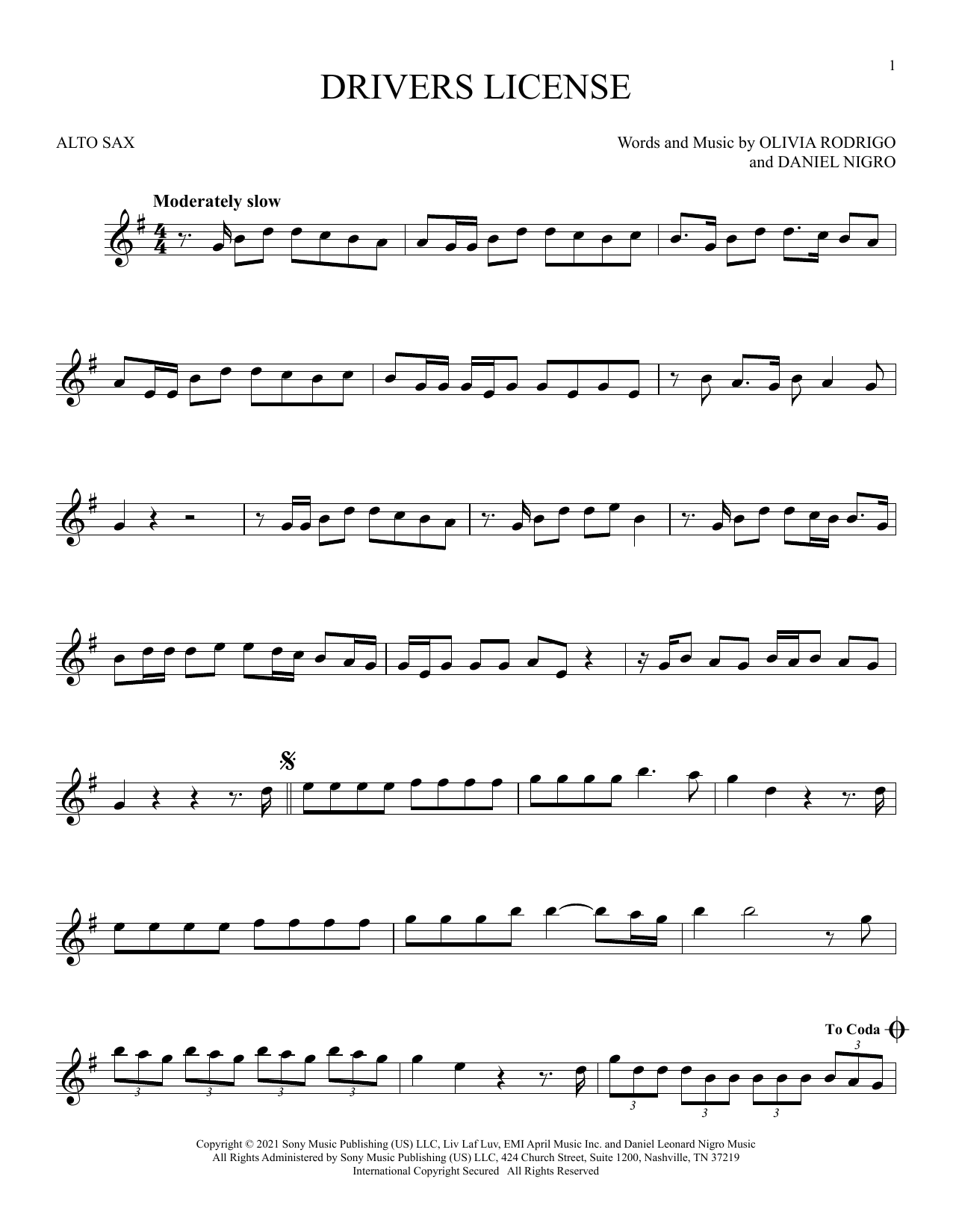 Product gallery: Page 1 of 1 Drivers License, Olivia Rodrigo