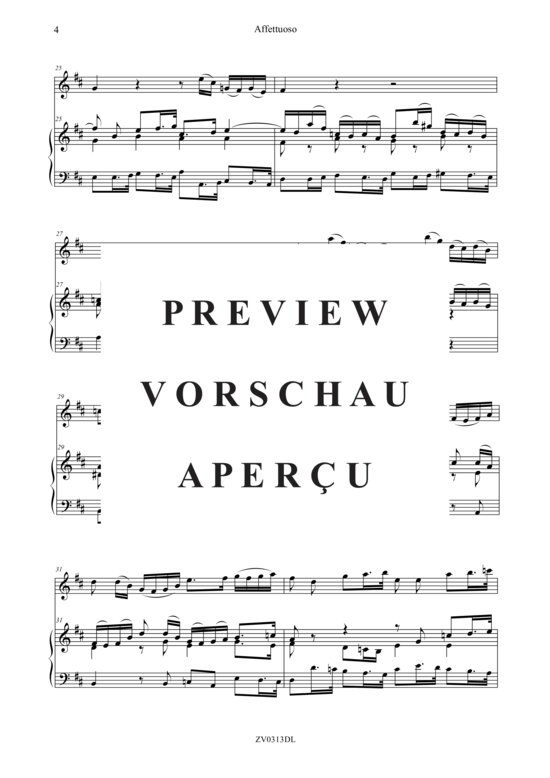 gallery: Affettuoso , , (Violine + Klavier/Cembalo)