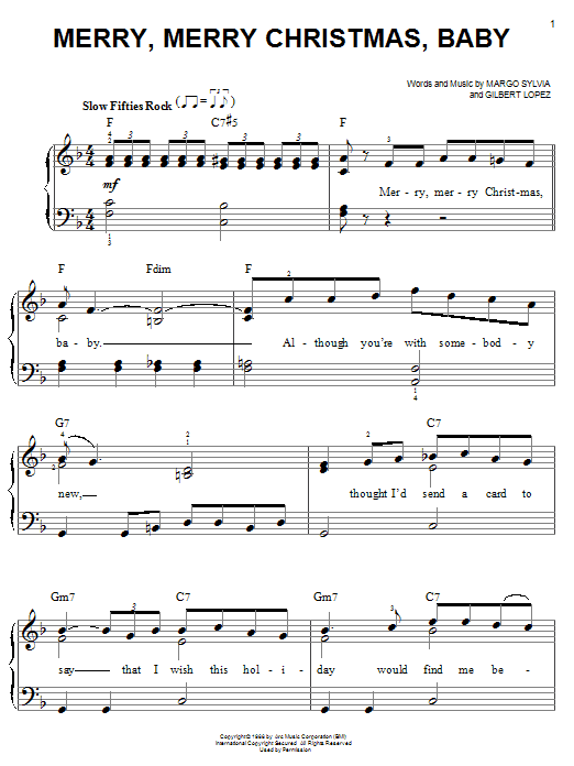 Product picture to:  Merry, Merry Christmas, Baby - Margo Sylvia