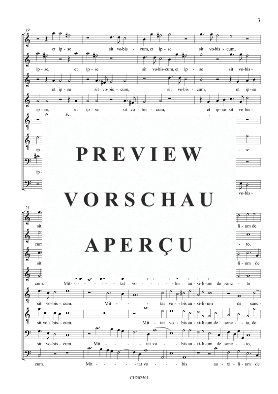 gallery: Jubilate Deo, , (Gemischter Chor 8-stimmig)