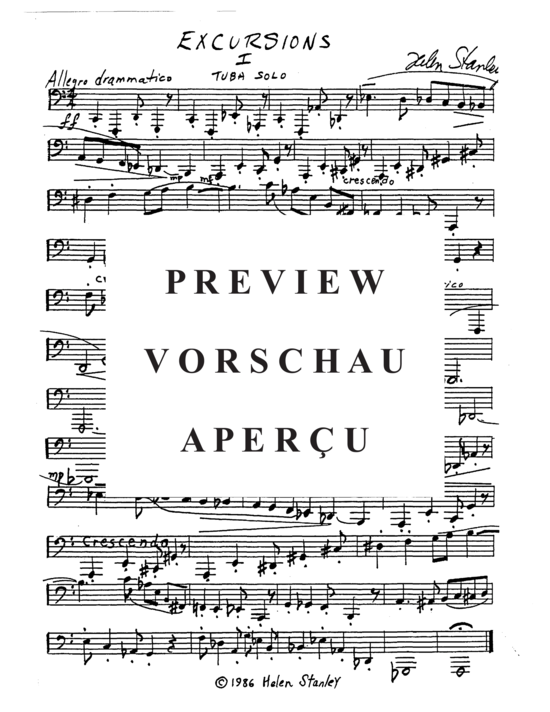 Product gallery: Page 3 of 5 Excursions , , (Tuba Solo)