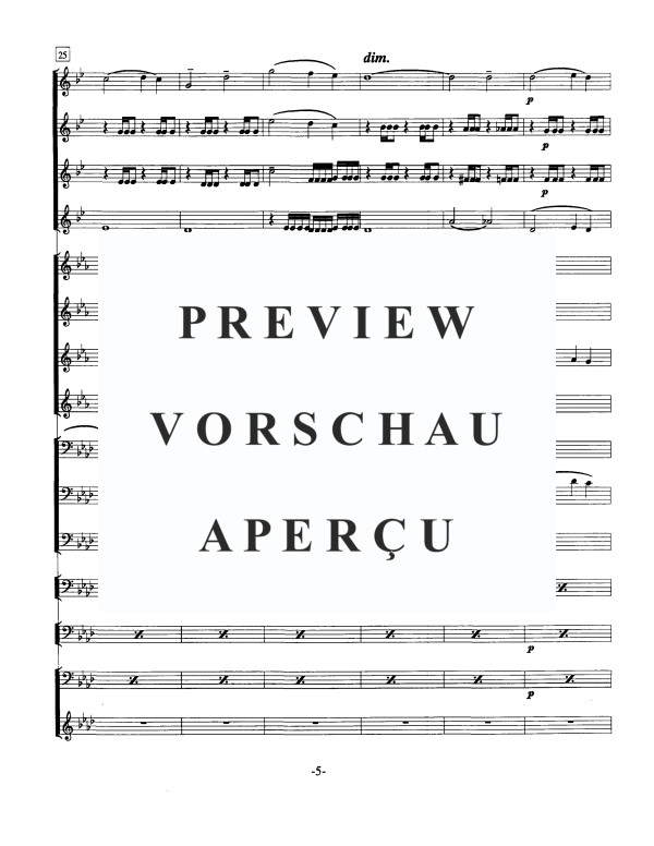 Product gallery: Page 7 of 11 Ent'racte to Act IV from "Khovantschina", , Brass Ensemble
