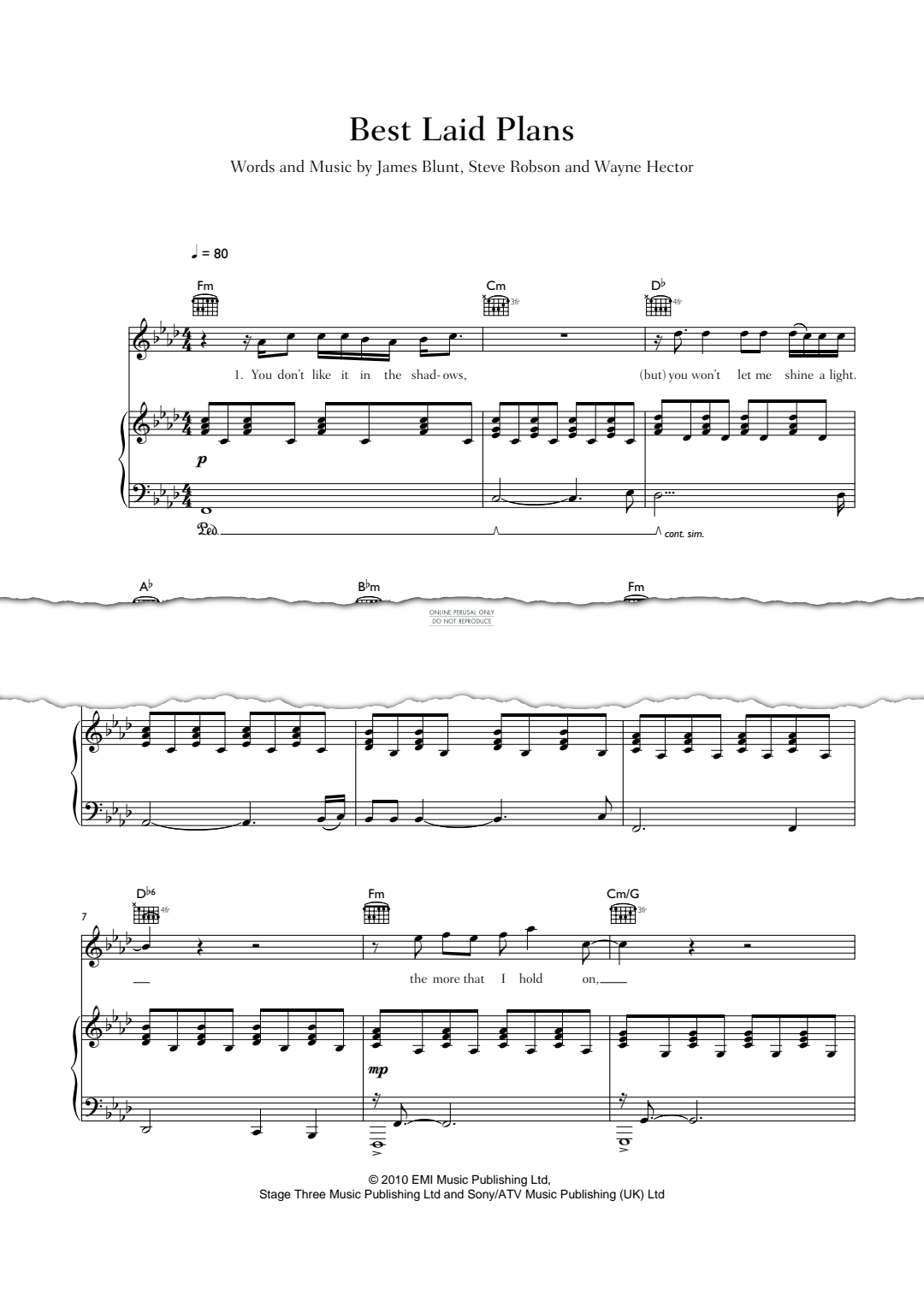 Produktgalerie: Seite 1 von 1 Best Laid Plans, James Blunt, Gesang, Gitarre, Klavier