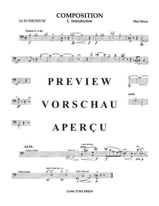 Product gallery: Page 15 of 21 Composition , , (Tuba Quartett EETT)