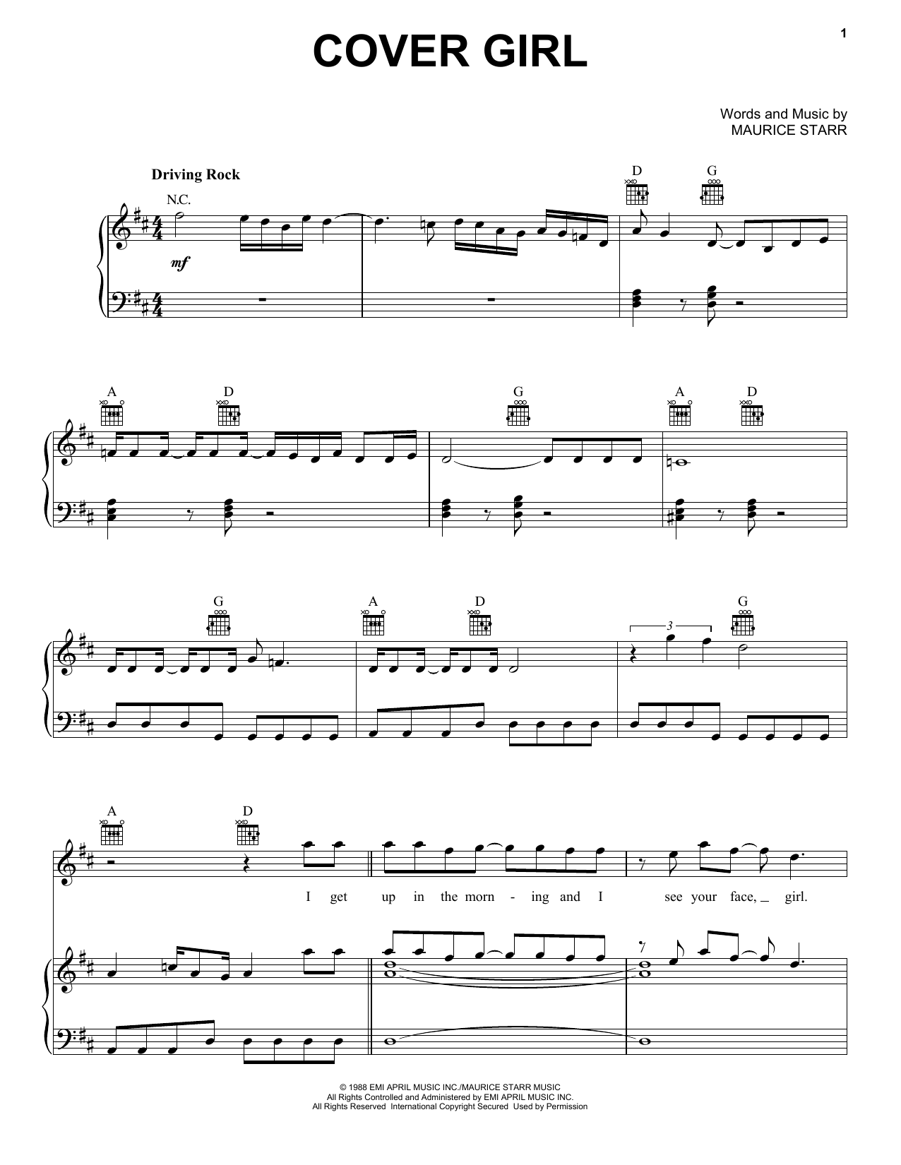 Produktbild zu:  Cover Girl - New Kids On The Block