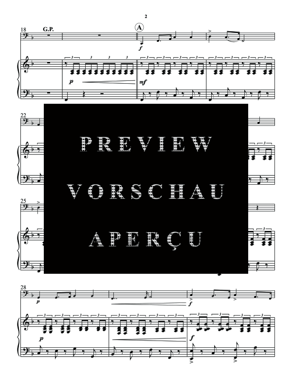 Product gallery: Page 6 of 11 Chorus of Wedding Guests, , (tuba and piano)