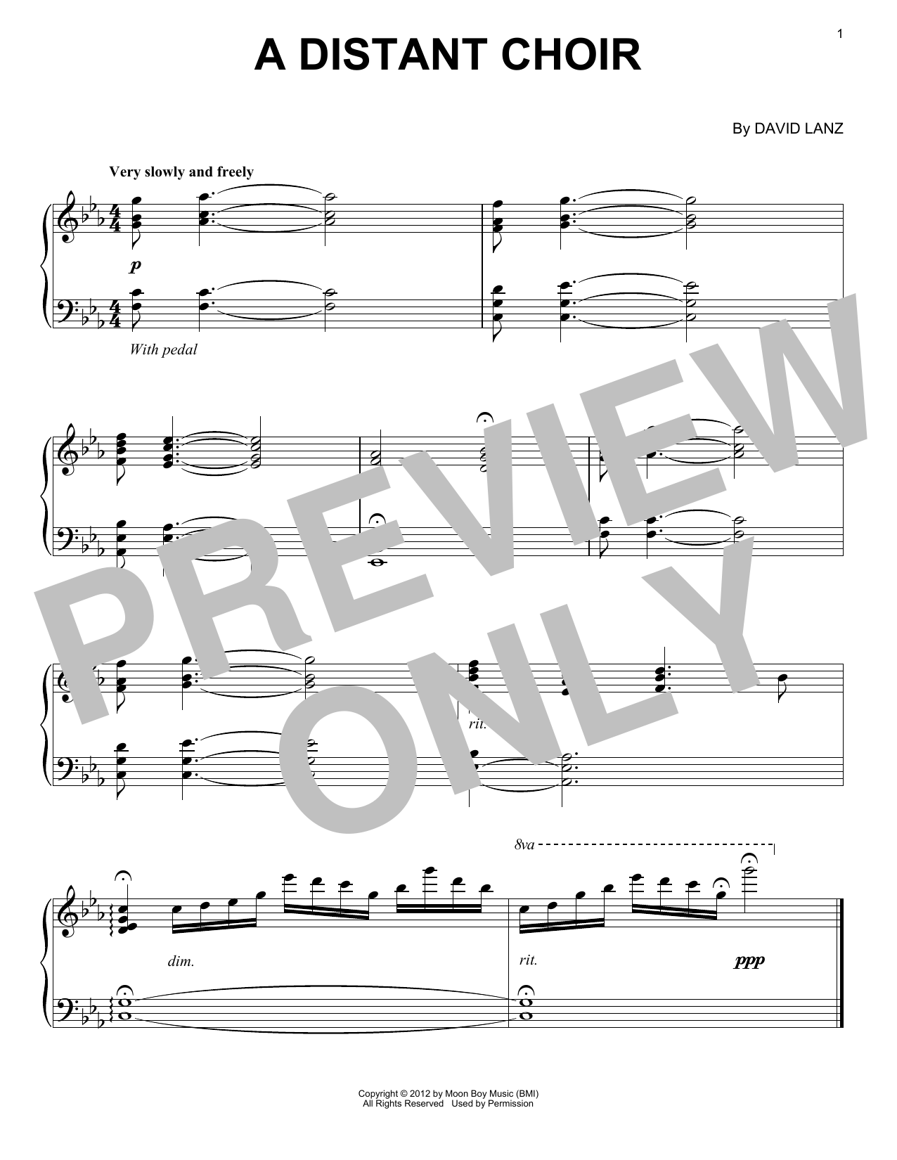 Product picture to: A Distant Choir
