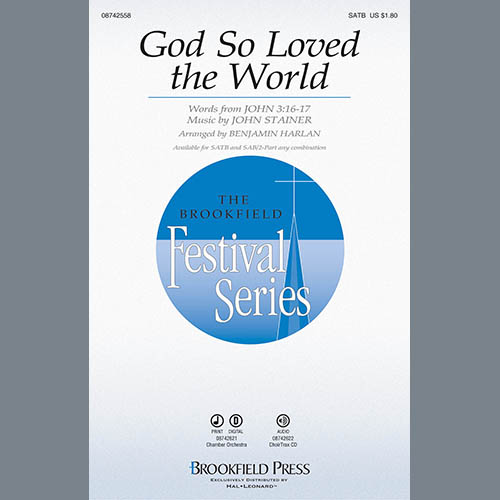 cover: God So Loved The World Chamber Orchestra - Violin 1, Benjamin Harlan, Chor