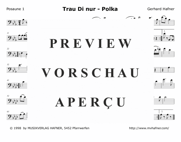 Product gallery: Page 11 of 11 Trau Di nur, , (Mixed ensemble woodwind and brass)