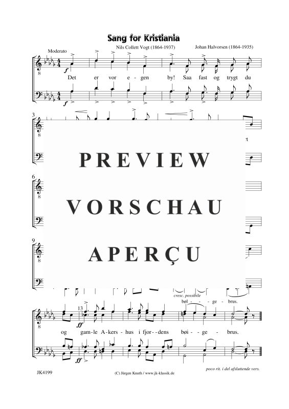 gallery: Sang for Kristiania, , Männerchor