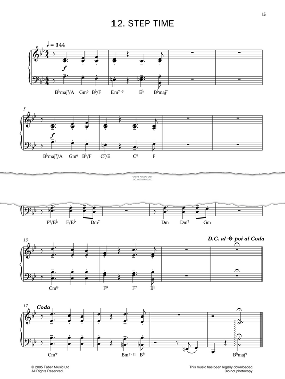 Produktgalerie: Seite 1 von 1 Step Time, John Kember, Klavier