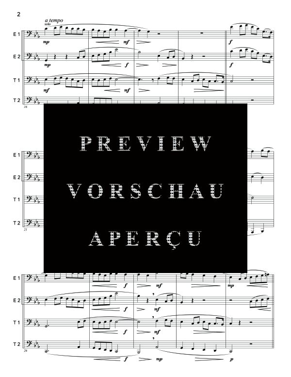 Product gallery: Page 6 of 11 Whither Must I Wander?, , (Tuba Quartett EETT)