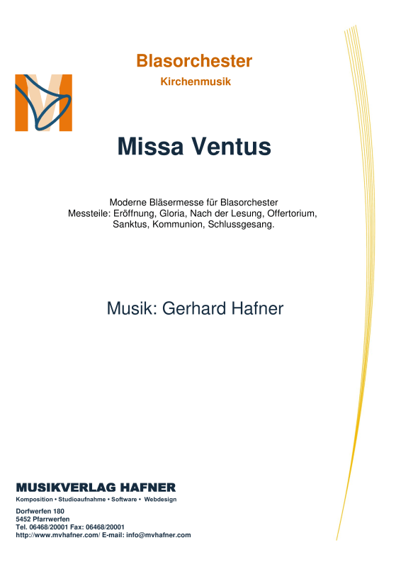 Product picture to: Missa Ventus