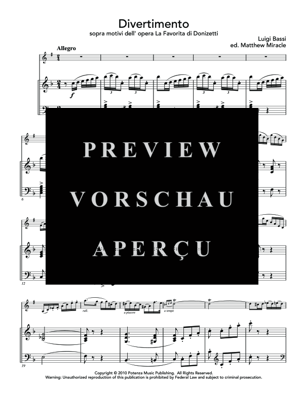 Product gallery: Page 5 of 11 Divertimento, , (clarinet and piano)