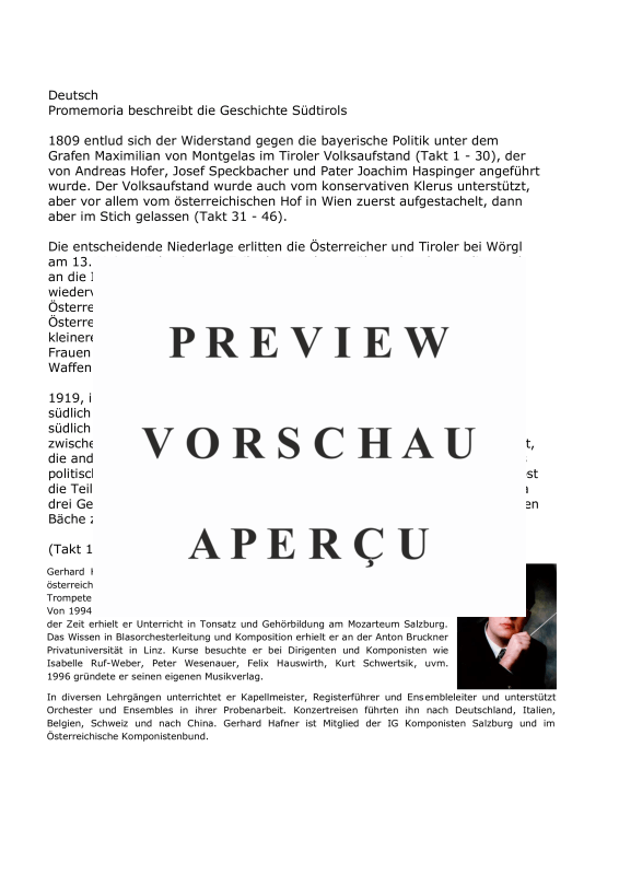 Product gallery: Page 3 of 11 Promemoria, , (large wind orchestra)