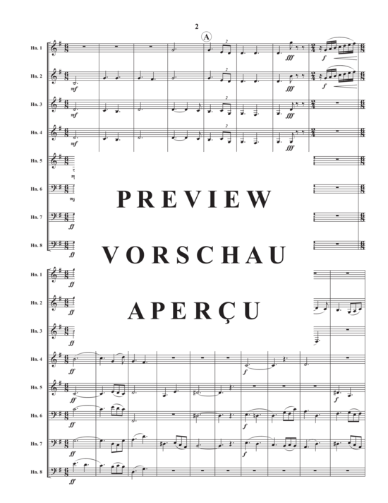 Product gallery: Page 4 of 21 Movement one from Serenade for Strings , , (Horn ensemble 1-8 horns)