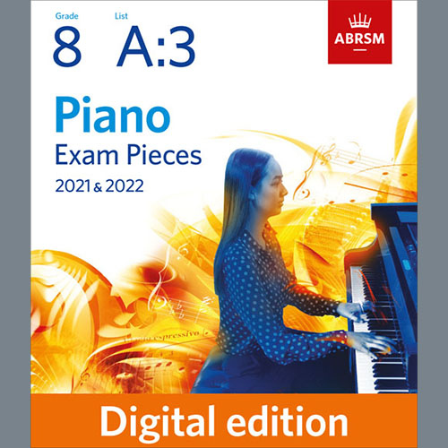 Produktbild zu: Prelude and Fugue in B flat (Grade 8, list A3, from the ABRSM Piano Syllabus 2021 & 2022)
