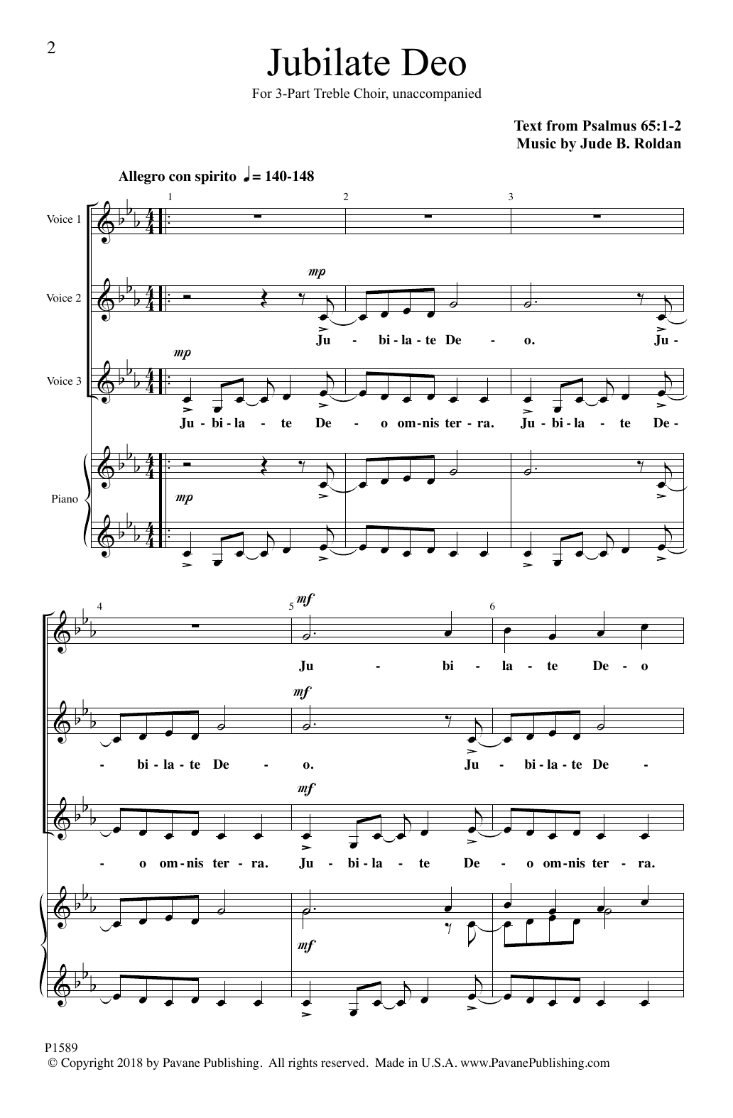 Produktbild zu: Jubilate Deo