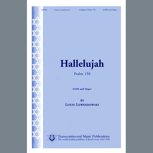 cover: Hallelujah (Psalm 150), Louis Lewandowski