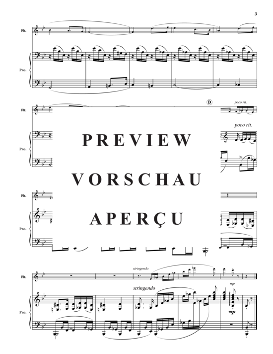 Product gallery: Page 4 of 5 Intermezzo in B-Dur , , (flute + piano)