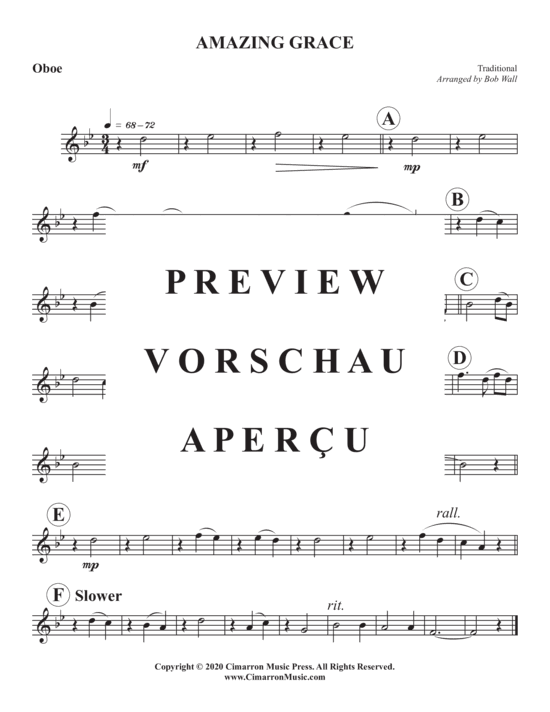 Produktgalerie: Seite 6 von 9 Amazing Grace , , (Holzbläser Quintett)