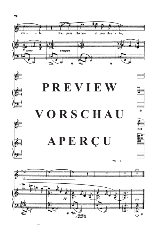 gallery: Nocturne Op.43 No.2, , Gesang hoch und Klavier