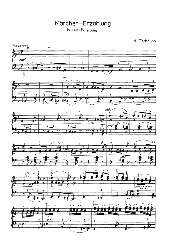 Product picture to: Märchen-Erzählung Fugen- Fantasie