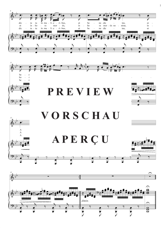 Product gallery: Page 3 of 3 Ave Maria D.839, , High Voice and Piano