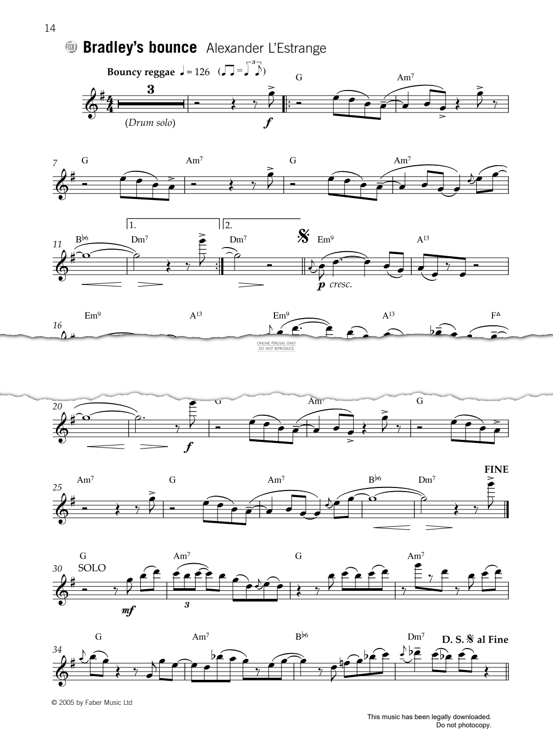 Product gallery: Page 1 of 1 Bradley's Bounce, Alexander L'Estrange