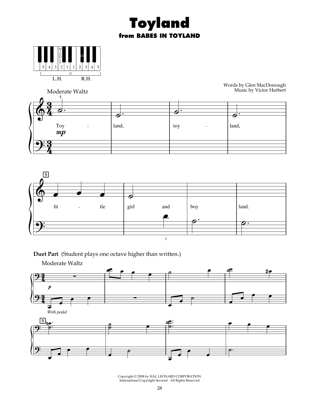 Produktgalerie: Seite 1 von 1 Toyland, Doris Day, Klavier