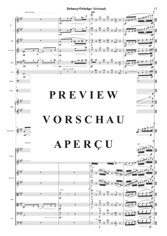 Product gallery: Page 18 of 21 Sérénade for violin and 17 instruments , , (Ensemble + Solo Violin)