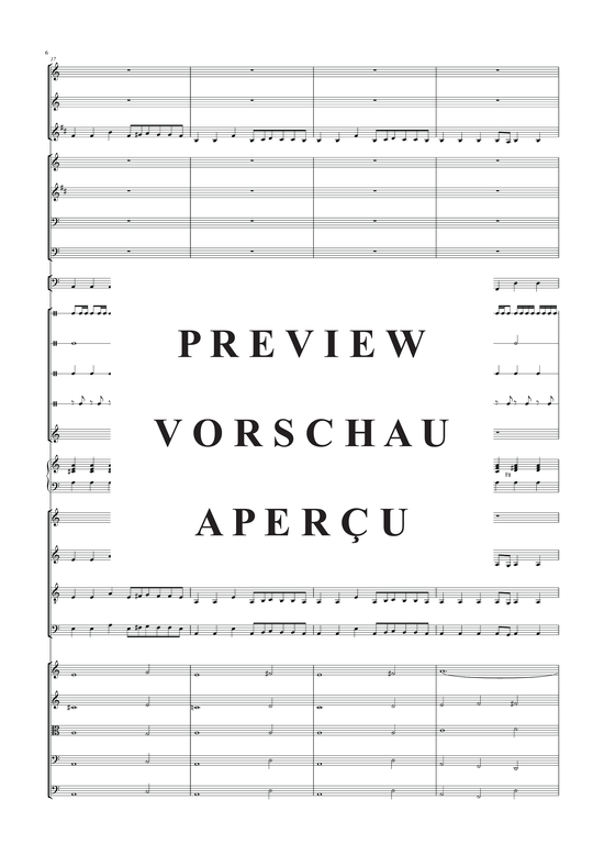 Produktgalerie: Seite 9 von 21 König der letzten Tage - Gloria: Partitur, , Orchester + Chor