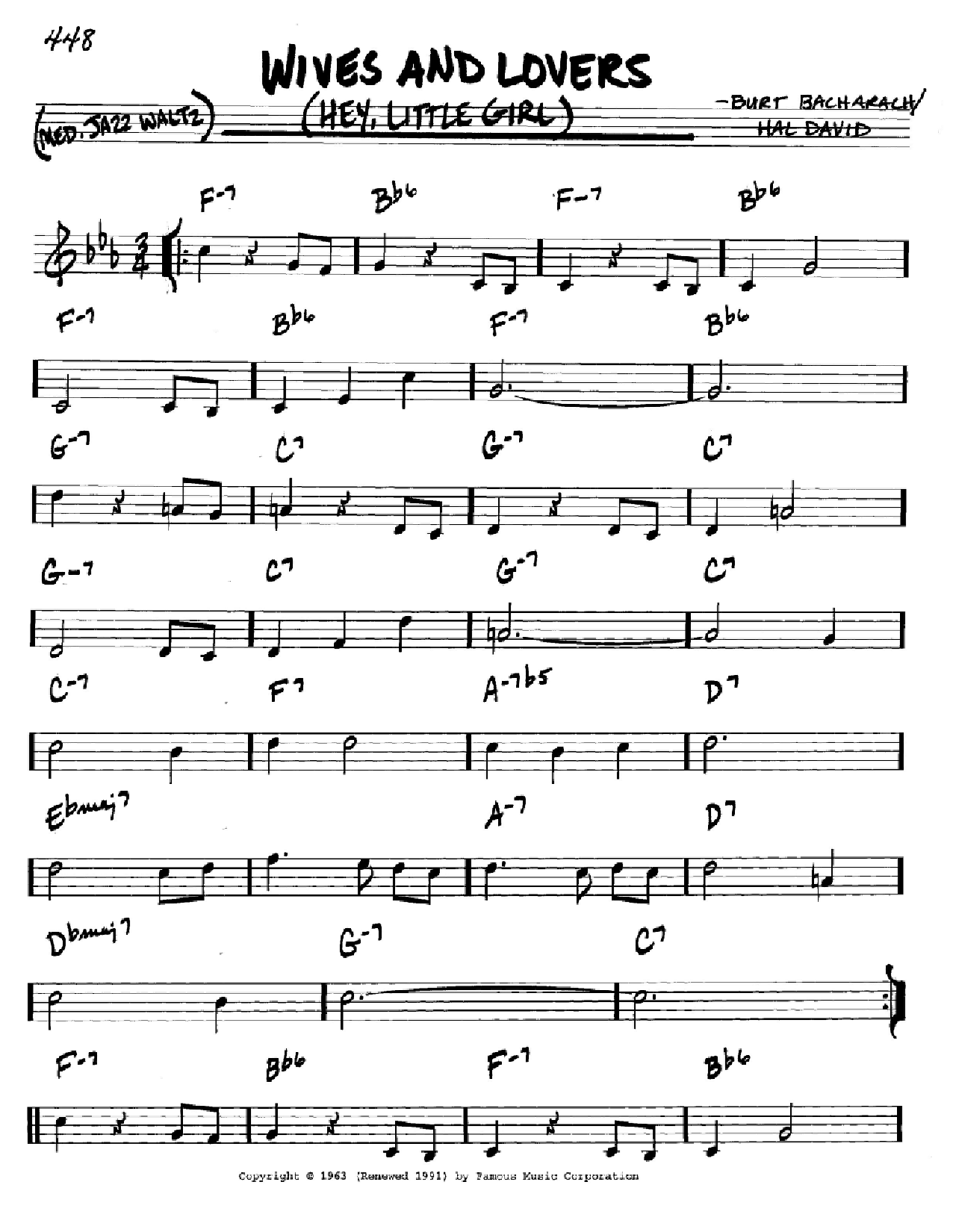 Produktbild zu: Wives And Lovers (Hey, Little Girl)