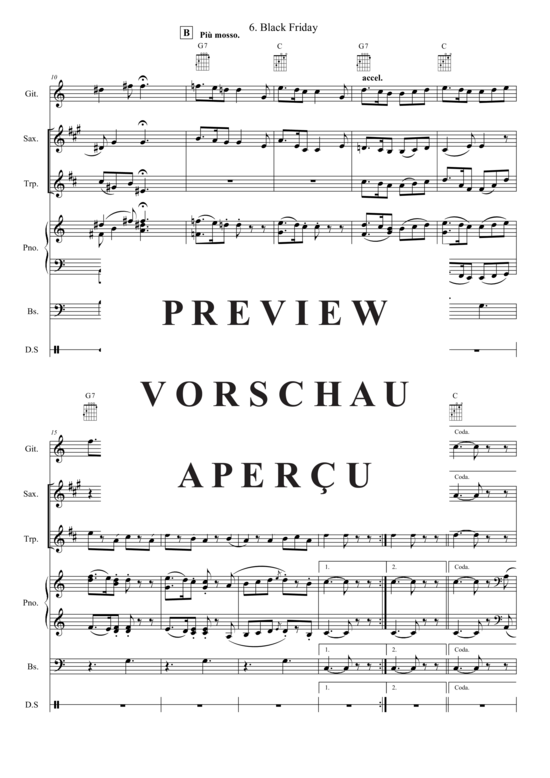 Produktgalerie: Seite 3 von 15 Black Friday , , (Jazz Combo Band + Trompete in B, Alt Saxophon)