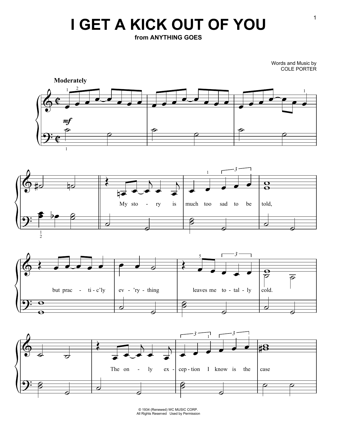 Produktgalerie: Seite 1 von 1 I Get A Kick Out Of You, Frank Sinatra, Klavier