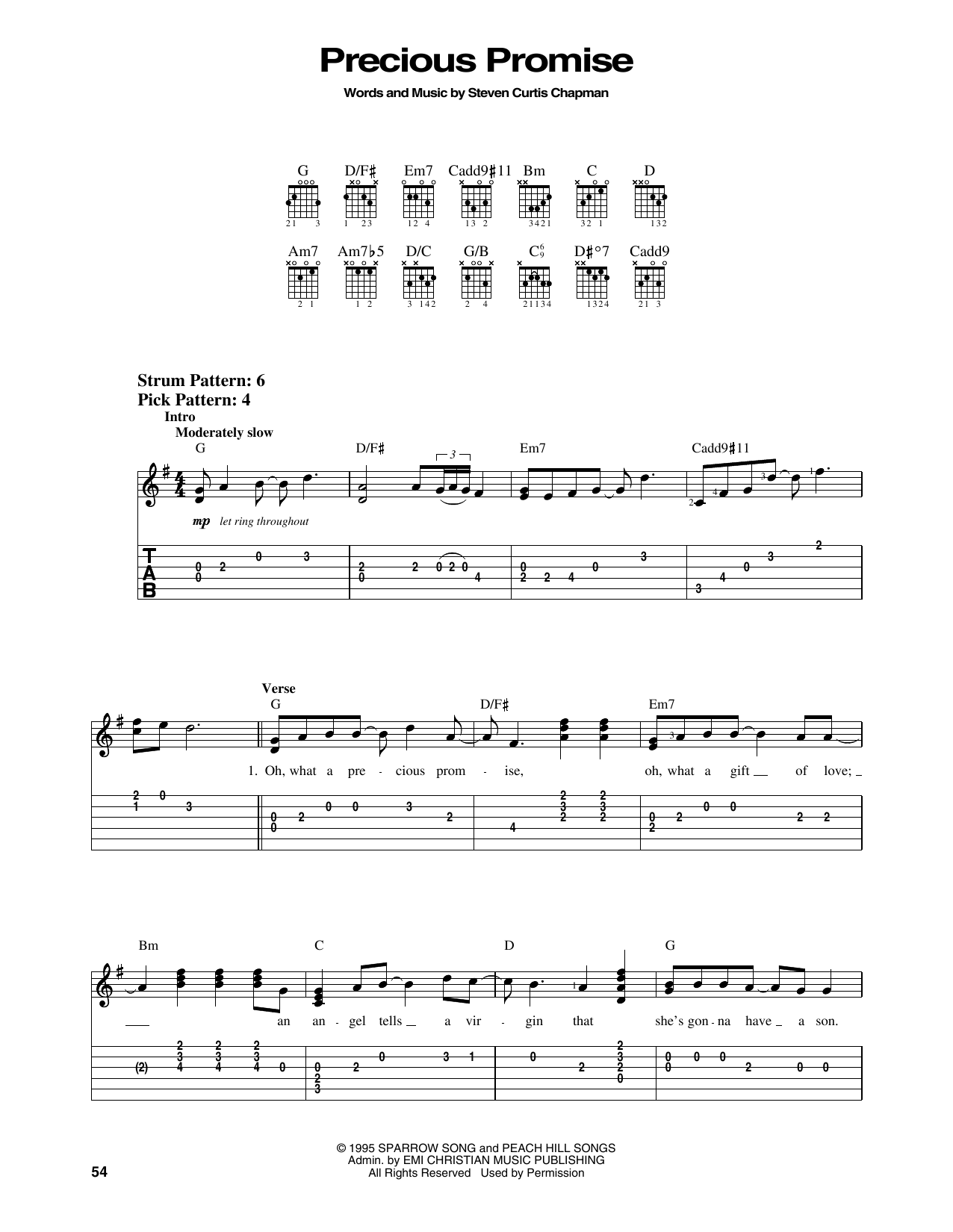 Produktgalerie: Seite 1 von 1 Precious Promise, Steven Curtis Chapman, Gitarre