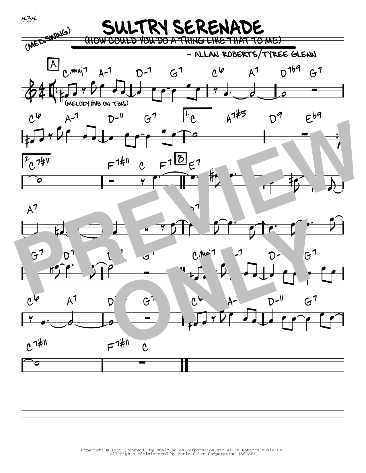 Produktbild zu: Sultry Serenade (How Could You Do A Thing Like That To Me)