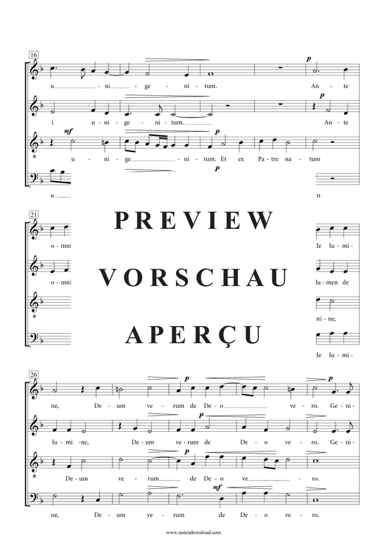 Product gallery: Page 10 of 21 Messe , , (Mixed choir SAATB)