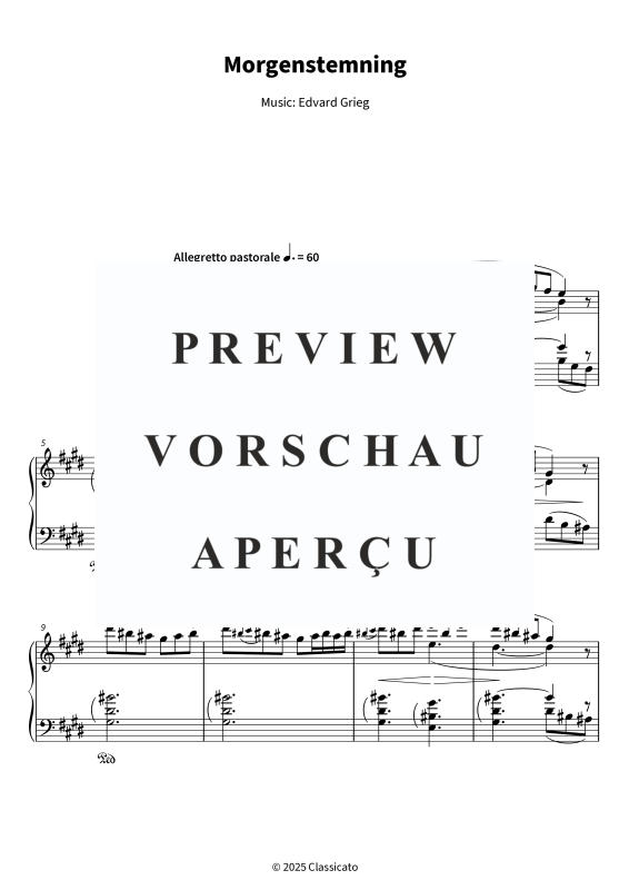 Product gallery: Page 4 of 9 Morgenstemning, , Piano Solo