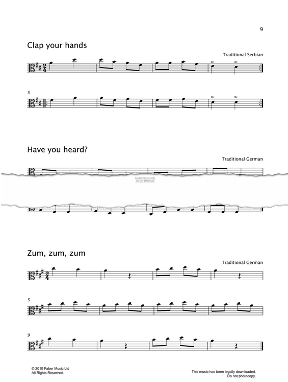 Produktgalerie: Seite 1 von 1 Have You Heard, German Traditional, Viola