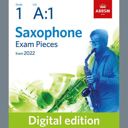 Product picture to: Study in C (Grade 1 List A1 from the ABRSM Saxophone syllabus from 2022)