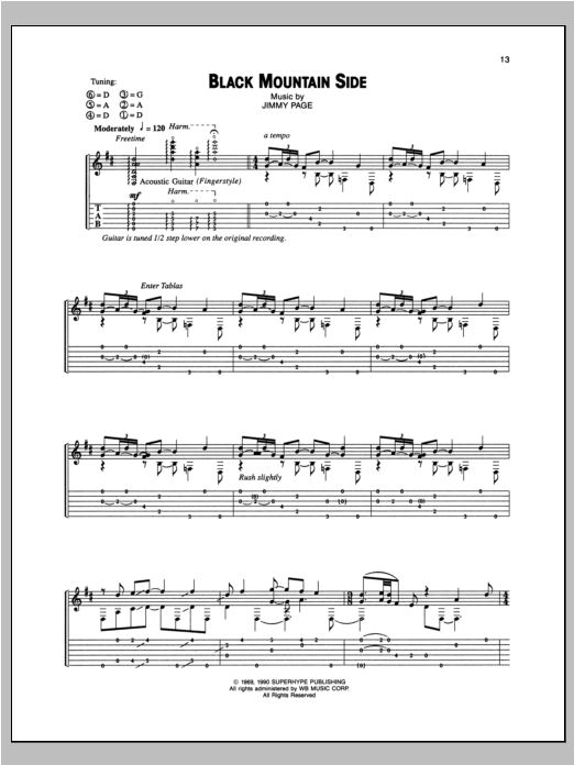 Produktbild zu: Black Mountain Side