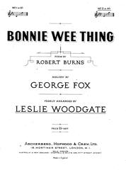 Produktbild zu: Bonnie Wee Thing
