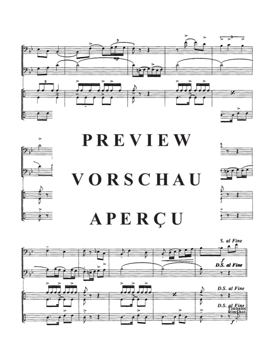 Produktgalerie: Seite 7 von 21 Abrelatas , , (Euphonium Duett + opt. Percussion)