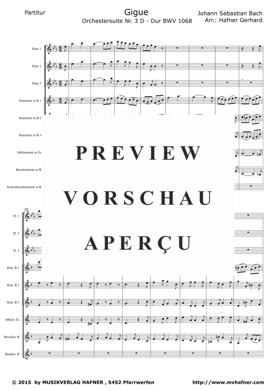 Product gallery: Page 6 of 11 Gigue, , (clarinet choir)