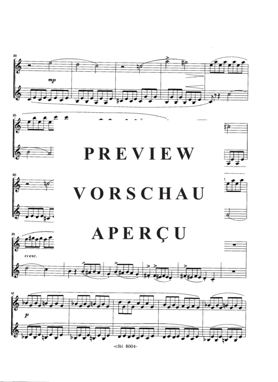 Product gallery: Page 7 of 7 Pezzi Piccoli , , (Clarinet duo)